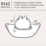 Stetson Griffin 10X Premier Cowboy Hat Dunn