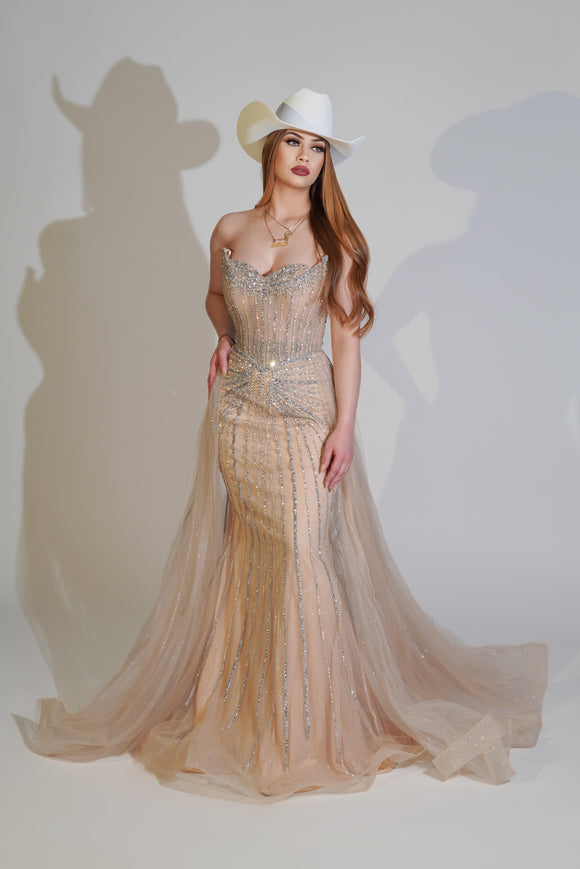LaDivine by Cinderella Divine Evening Gown CB158