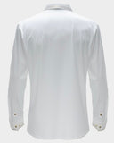 Barocco David White/Gold Rim Design Shirt
