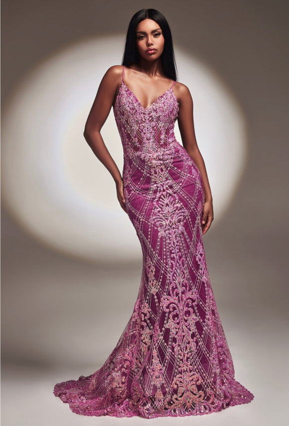 LaDivine Cinderella CC2168 Evening Gown