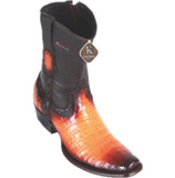 Men’s King Exotic Caiman Belly Ankle Boots Dubai Toe