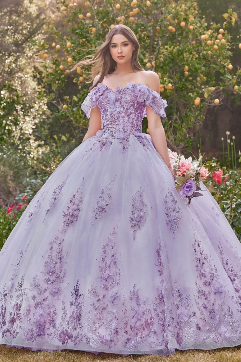 La Divine by Cinderella Divine Quinceanera Dress 15701 – Moreno's Wear