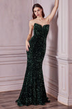 LaDivine by Cinderella Divine CH151 Evening Gown
