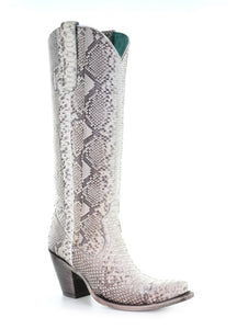 Women's Corral Python Exotic Boots Handcrafted A3789