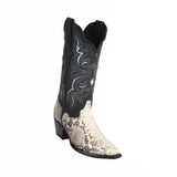 Women's Wild West Python Boots Snip Toe