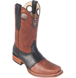 Men’s Los Altos Grisly Boots With Saddle Square Toe