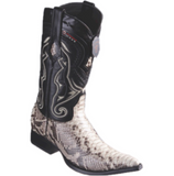 Men’s Los Altos Python Boots 3x Toe