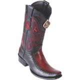 Men’s King Exotic Teju Lizard & Deer Boots Dubai Toe