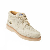 Men's Wild West Caiman With Ostrich Casual Shoes