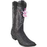 Women’s Los Altos Ostrich Leg Boots Snip Toe