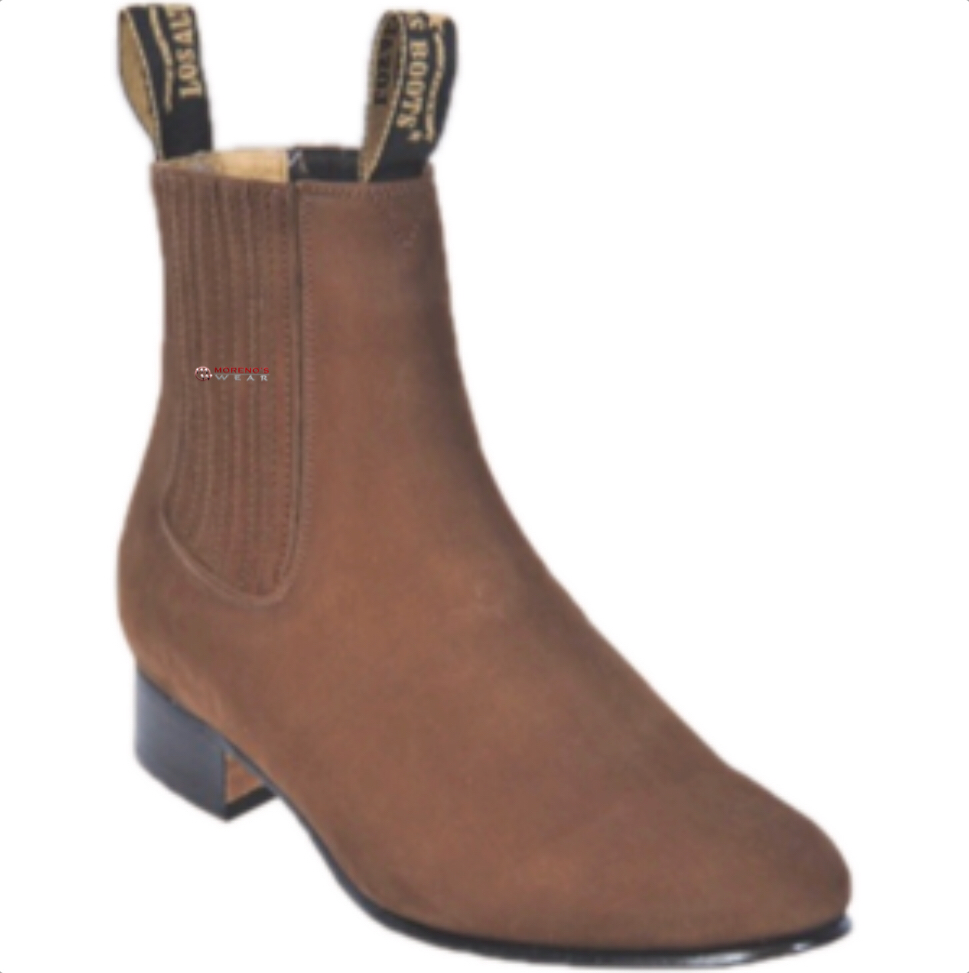 Men's Los Altos Nobuck Suede Finish Charro Boots – Moreno's Wear