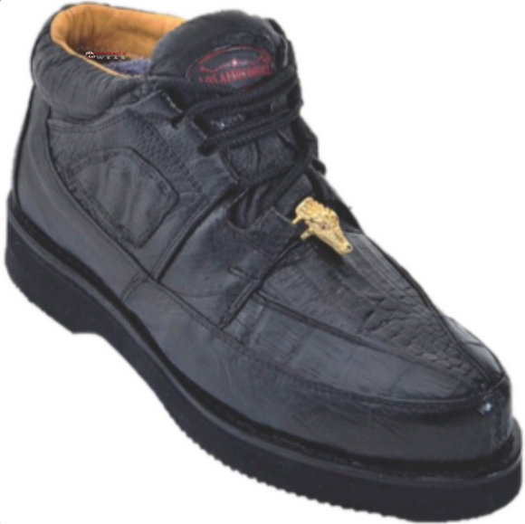 Men’s Los Altos Caiman Bellt With Smooth Ostrich Casual Shoes