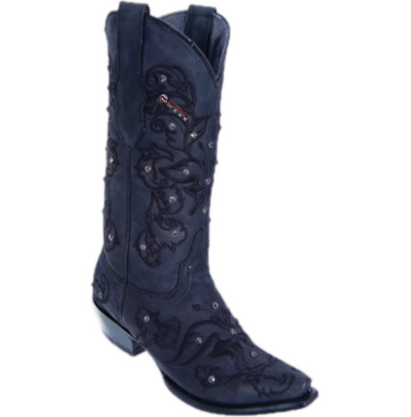 Women’s Los Altos Desert With Embroidery/Stones Boots Snip Toe