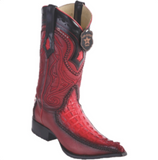 Men’s Los Altos Caiman Tail With Deer Boots 3x Toe