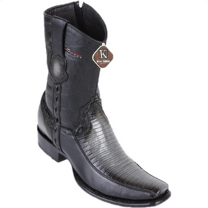 Men’s King Exotic Teju Lizard & Deer Ankle Boots Dubai Toe