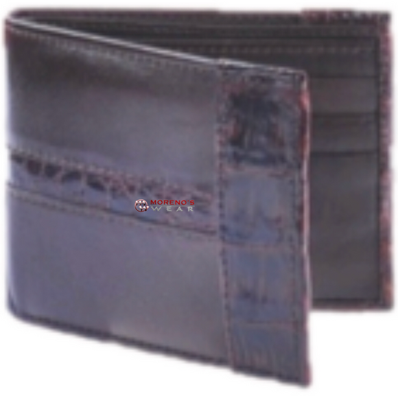 Los Altos Caiman Belly With Leather Exotic Wallet