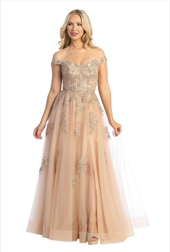 Let's Evening Gowns 7755L Moreno's Wear Let's Evening Gowns 7755L Moreno's Wear