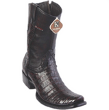 Men’s King Exotic Caiman Belly Ankle Boots Dubai Toe