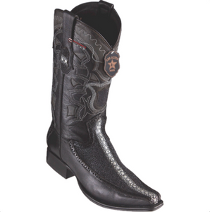 Men’s Los Altos Rowstone Stingray & Deer Boots European Square Toe