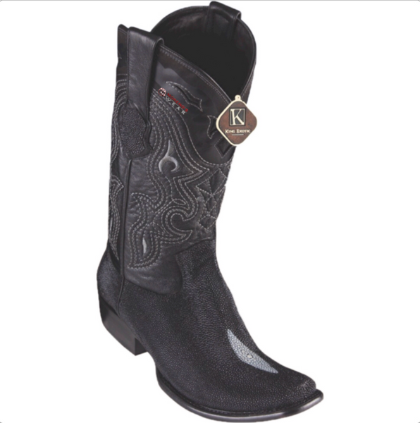 Men's King Exotic Stingray (Single Stone) Boots Dubai Toe