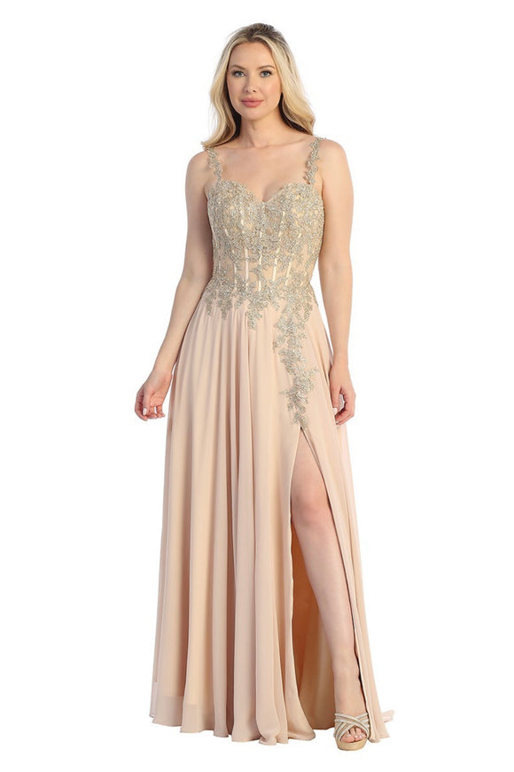 Let’s Evevning Gowns 7766L