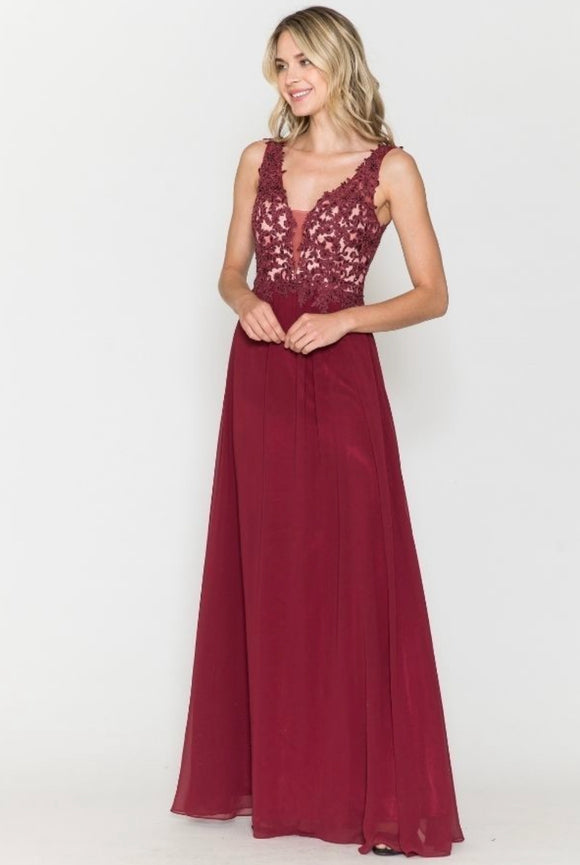 Poly USA Evening Gown 8012
