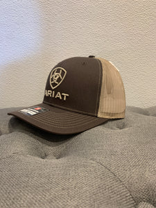 Ariat brown/tan Cap