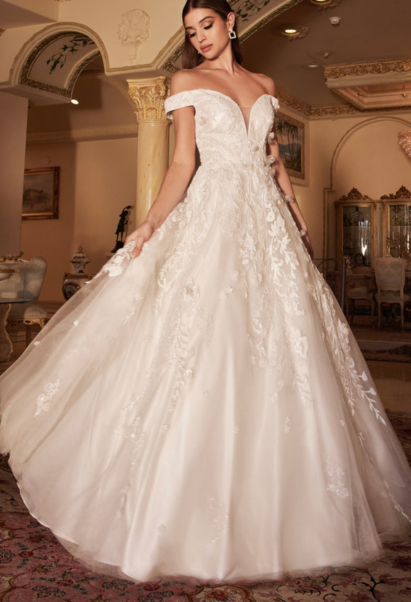 LaDivine by Cinderella Divine A1027W Wedding Gown