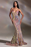 LaDivine by Cinderella Divine CD880 Evening Gown