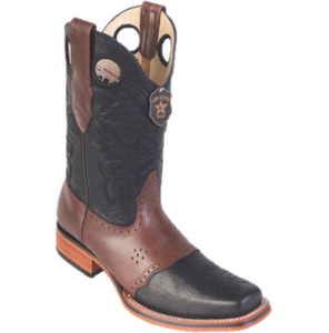 Men’s Los Altos Grisly Boots With Saddle Square Toe