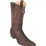Men’s Los Altos Python Boots 3x Toe With Cowboy Heel