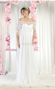 MayQueen Wedding Gown MQ1853