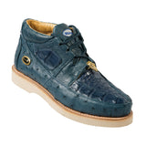 Men's Wild West Caiman With Ostrich Casual Shoes