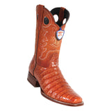 Men's Wild West Caiman Belly Boots Square Toe