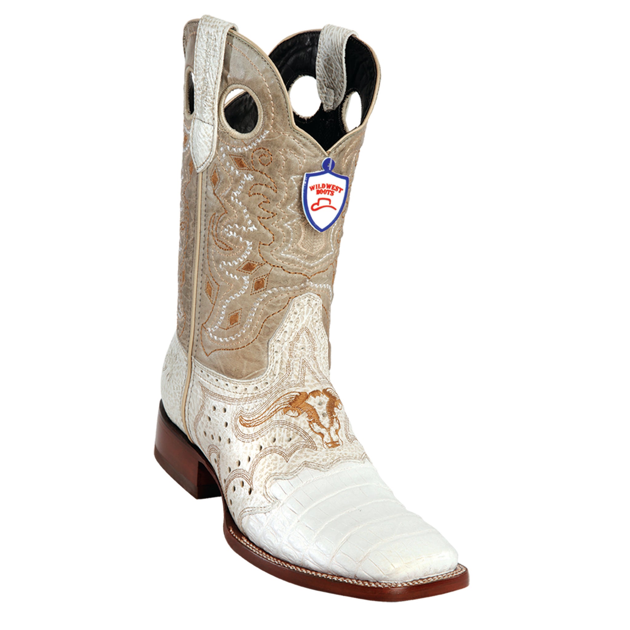 White caiman boots outlet