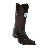 Men's Wild West Caiman Tail Boots 3x Toe