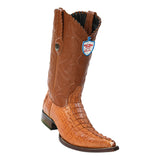 Men's Wild West Caiman Tail Boots 3x Toe