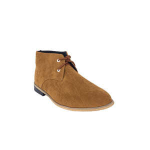 Mark Camel Faux Suede Ankle Shoes