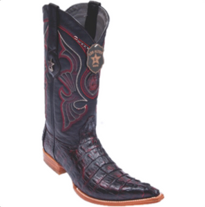 Men’s Los Altos Caiman Tail Boots 3x Toe