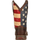 Men's Durango Rebel Patriotic Pull-On Western Flag Boot