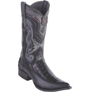 Men’s Los Altos Caiman Belly With Deer Boots 3x Toe