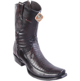 Men’s King Exotic Teju Lizard & Deer Ankle Boots Dubai Toe