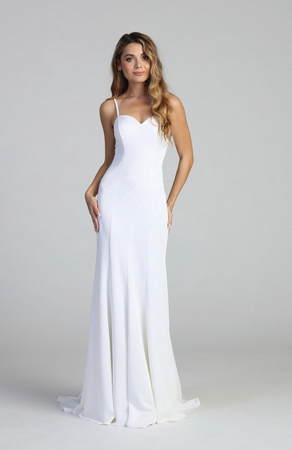 White Prom Dresses, Ruffle Prom Dresses, White Evening Dresses, Mermaid  Prom Dresses, Evening Dresse on Luulla