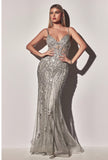 LaDivine by Cinderella Divine CD992 Evening Gowns