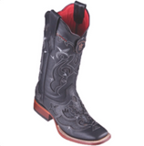 Women’s Los Altos Teju Lizard Boots Wide Square Toe