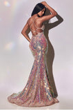 LaDivine by Cinderella Divine CD880 Evening Gown