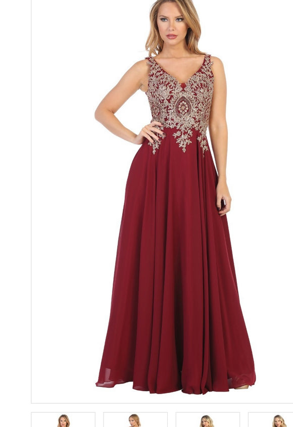 Let’s Evening Gown 7545