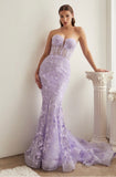 LaDivine by Cinderella Divine CB099 Evening Gown