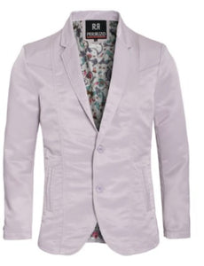 Men's Western Silver Blazer