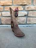 Women's Los Altos Wide Square Toe Boots Nobuck